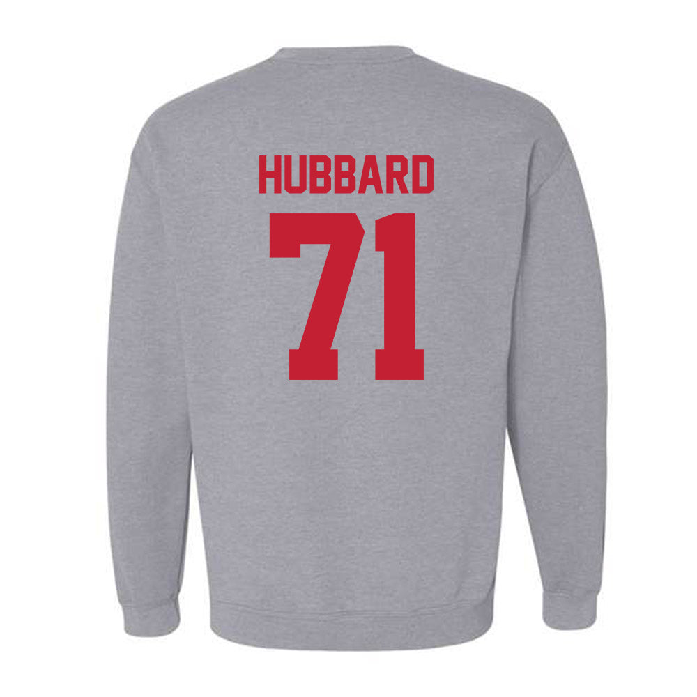 Ferris State - NCAA Football : Bubba Hubbard - Classic Shersey Crewneck Sweatshirt-1