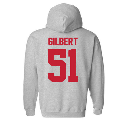 Ferris State - NCAA Football : D'Jaun Gilbert - Classic Shersey Hooded Sweatshirt-1