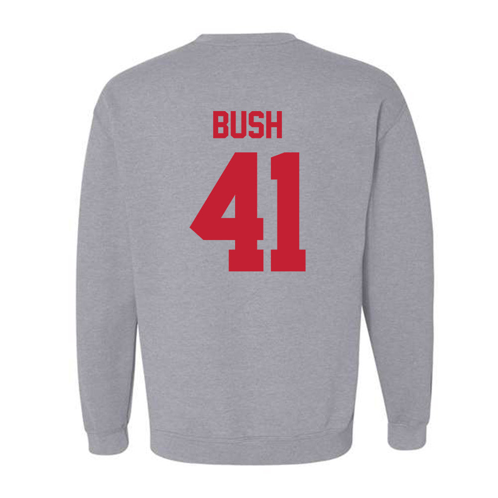 Ferris State - NCAA Football : Michael Bush - Classic Shersey Crewneck Sweatshirt-1