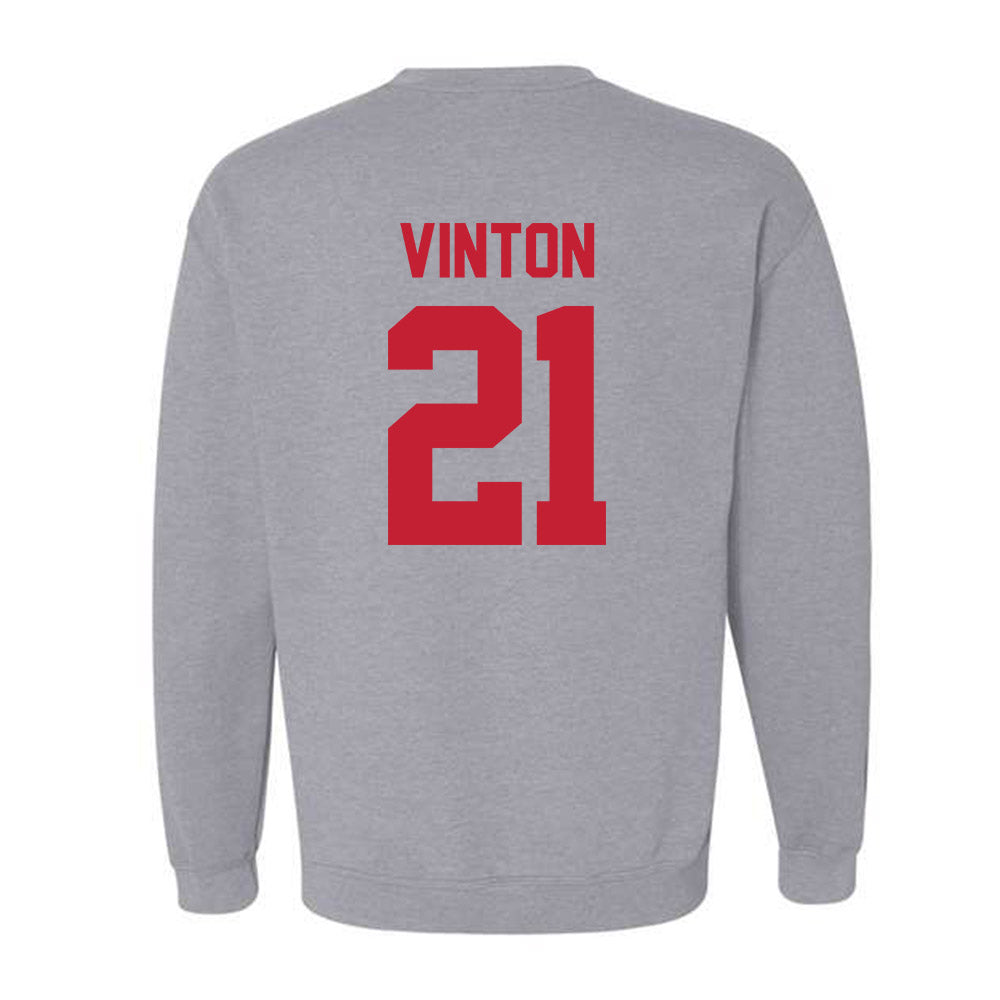 Ferris State - NCAA Football : Jaylen Vinton - Classic Shersey Crewneck Sweatshirt-1