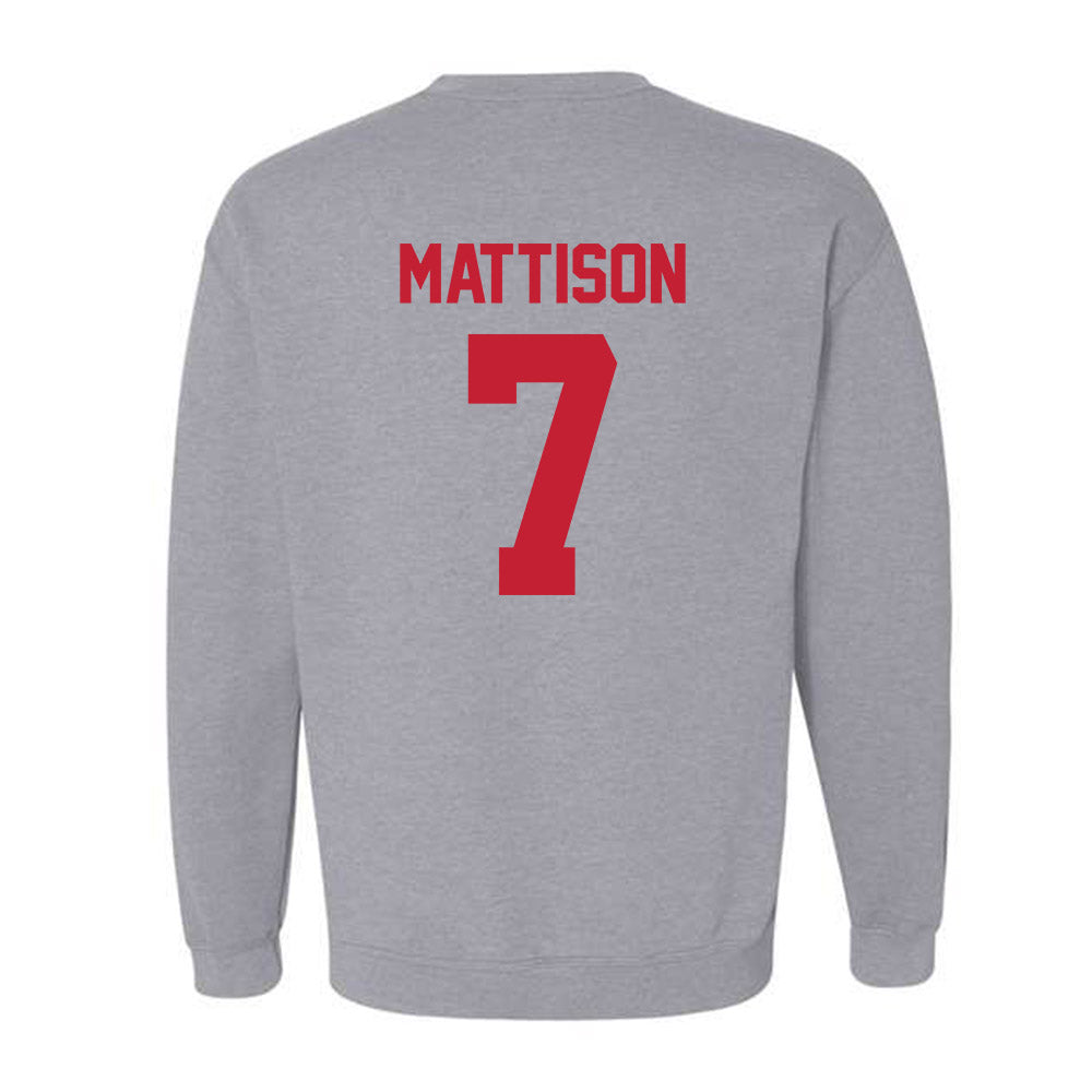 Ferris State - NCAA Football : Gyasi Mattison - Classic Shersey Crewneck Sweatshirt