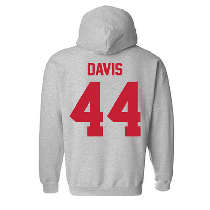 Ferris State - NCAA Football : Kailib Davis - Classic Shersey Hooded Sweatshirt-1