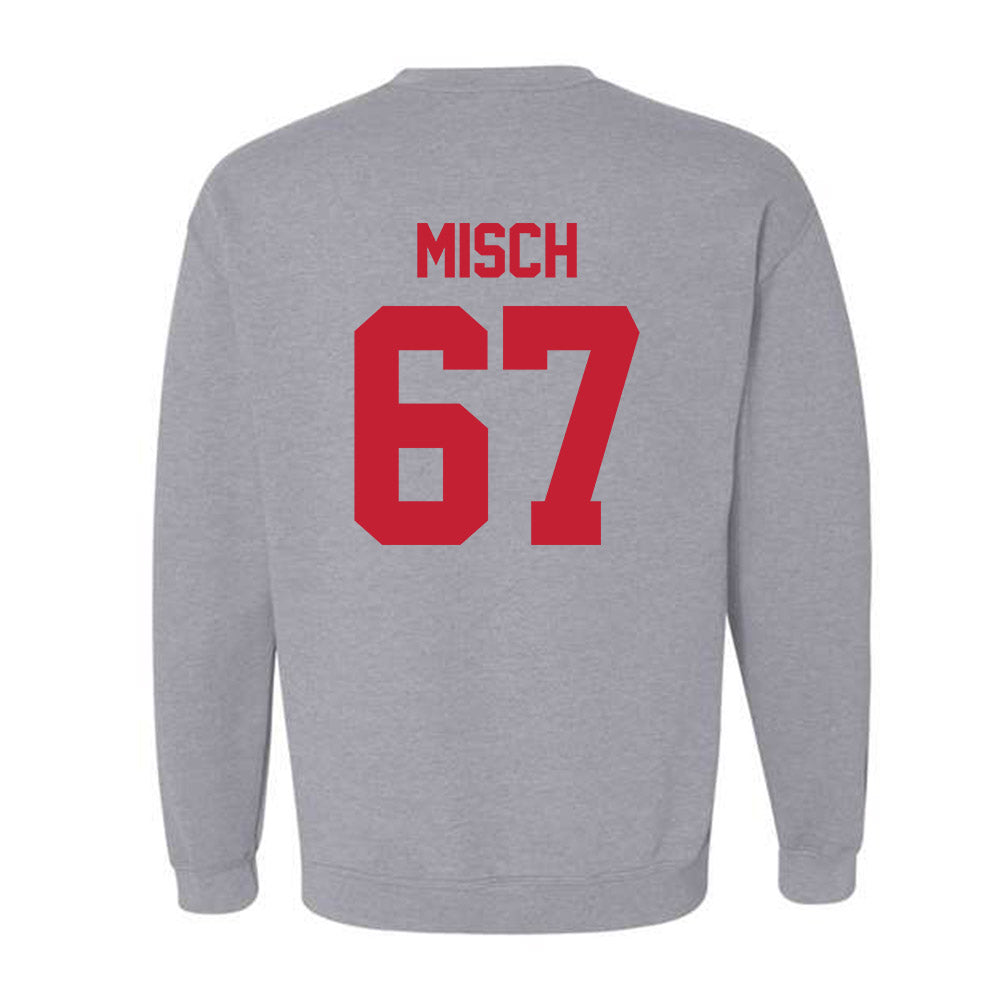 Ferris State - NCAA Football : Matthew Misch - Classic Shersey Crewneck Sweatshirt-1