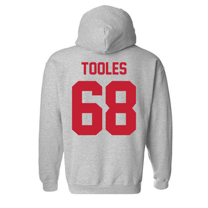 Ferris State - NCAA Football : Jordan Tooles - Classic Shersey Hooded Sweatshirt-1
