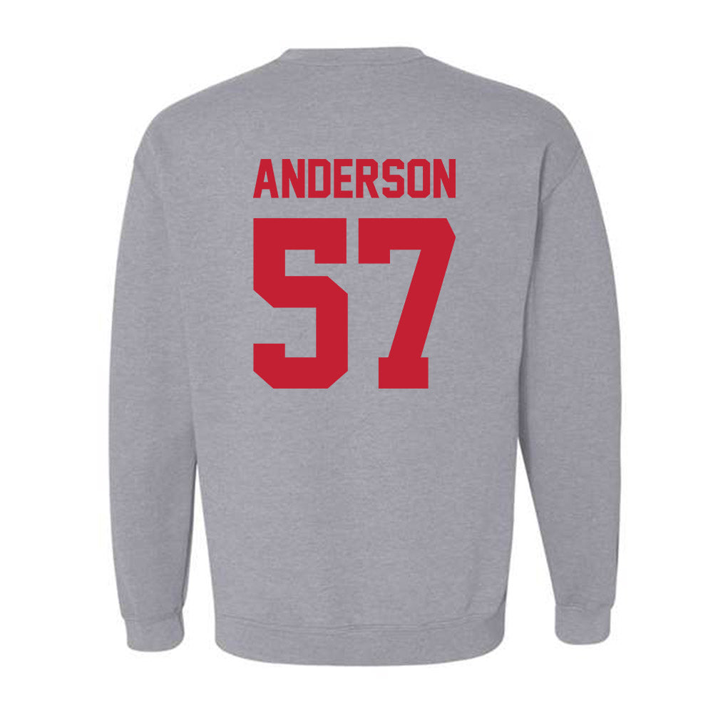 Ferris State - NCAA Football : Derek Anderson - Classic Shersey Crewneck Sweatshirt-1