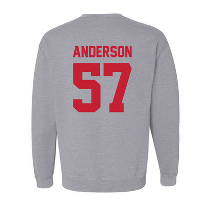 Ferris State - NCAA Football : Derek Anderson - Classic Shersey Crewneck Sweatshirt-1