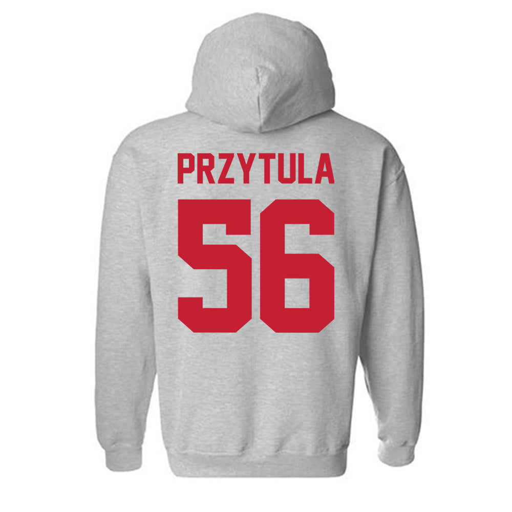 Ferris State - NCAA Football : Ben Przytula - Classic Shersey Hooded Sweatshirt-1