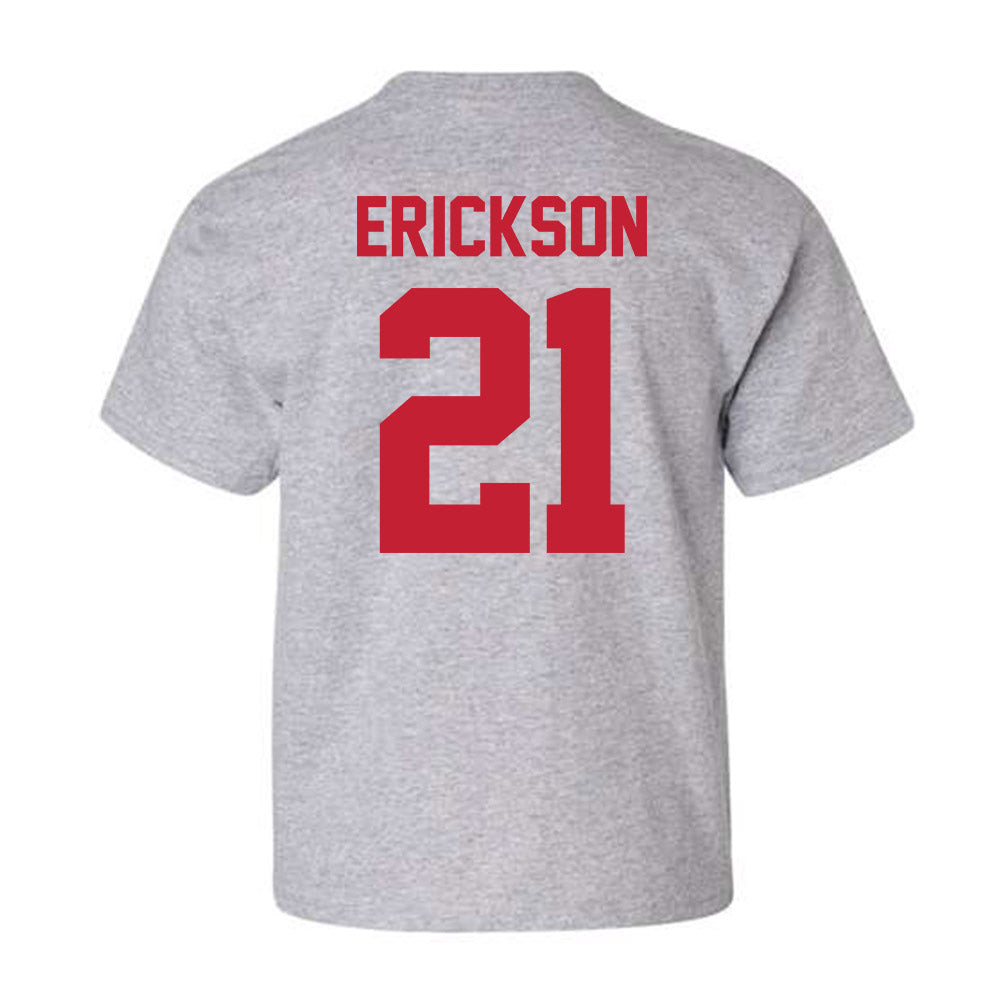 Ferris State - NCAA Men's Basketball : Ethan Erickson - Classic Shersey Youth T-Shirt