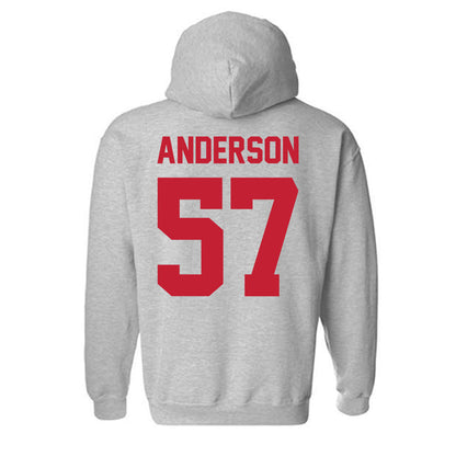Ferris State - NCAA Football : Derek Anderson - Classic Shersey Hooded Sweatshirt-1