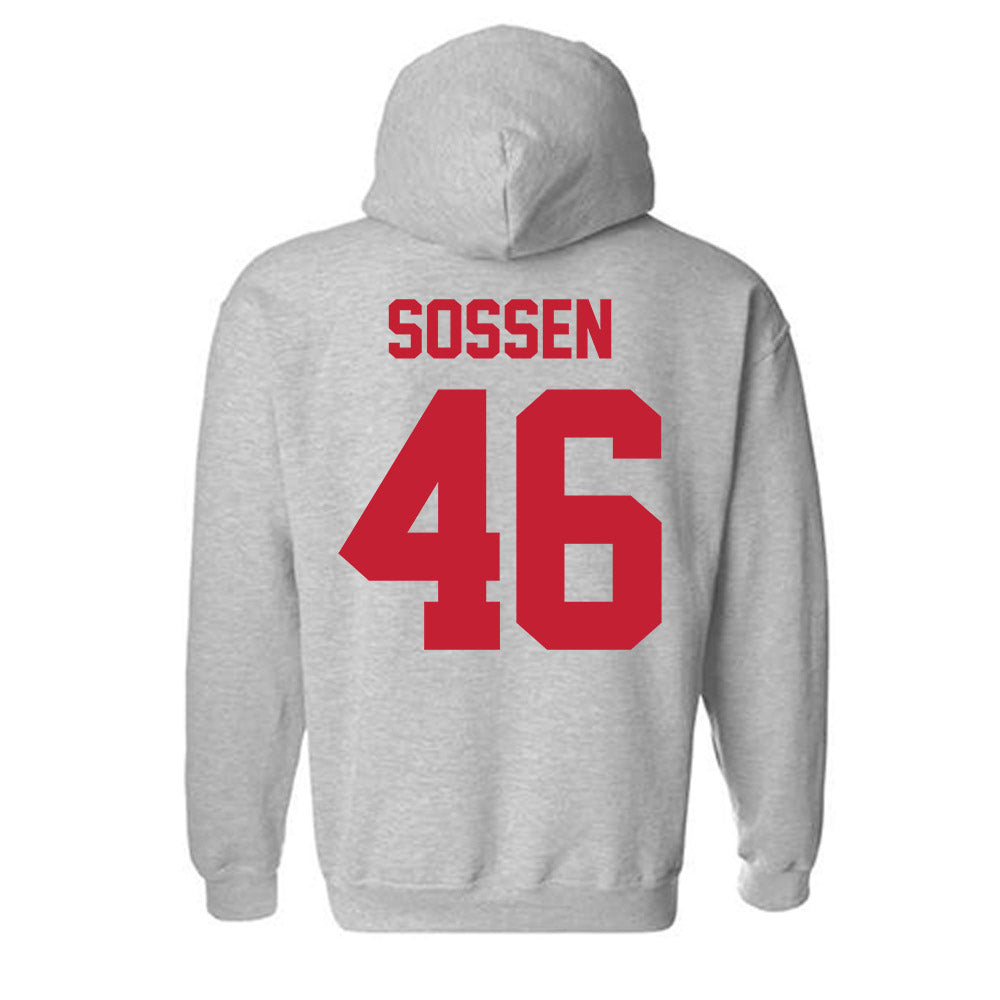 Ferris State - NCAA Football : Ethan Sossen - Classic Shersey Hooded Sweatshirt