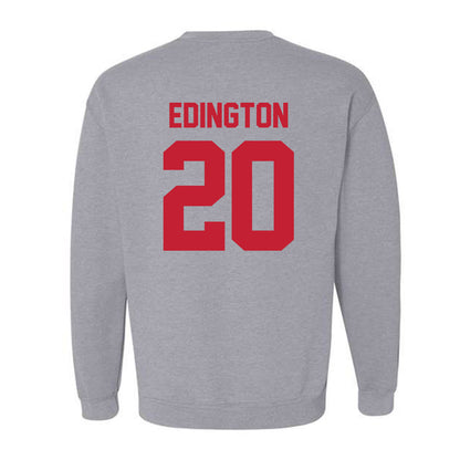 Ferris State - NCAA Football : Jaden Edington - Classic Shersey Crewneck Sweatshirt-1