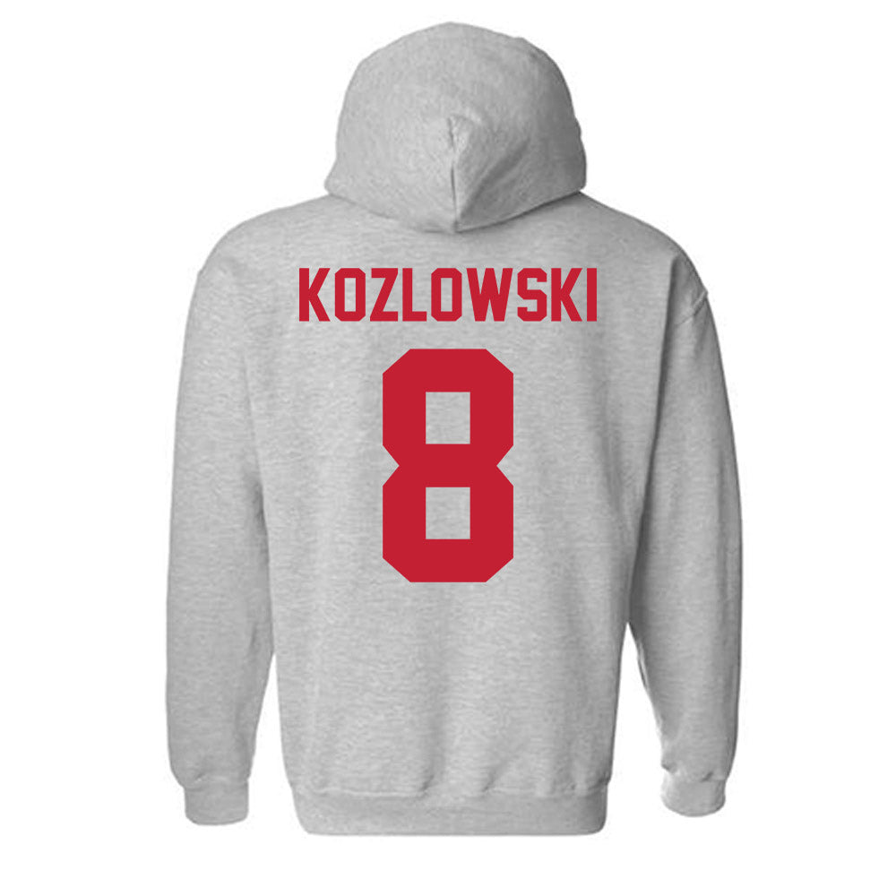 Ferris State - NCAA Softball : Alexis Kozlowski - Classic Shersey Hooded Sweatshirt-1