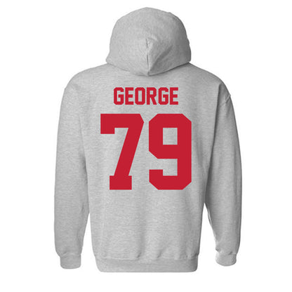 Ferris State - NCAA Football : Bryce George - Classic Shersey Hooded Sweatshirt-1