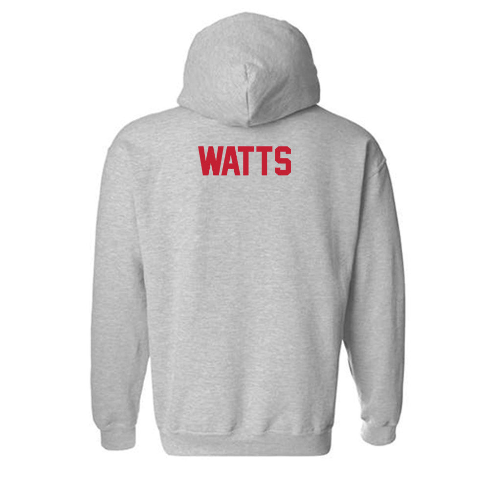 Ferris State - STUNT : Janayah Watts - Classic Shersey Hooded Sweatshirt-1