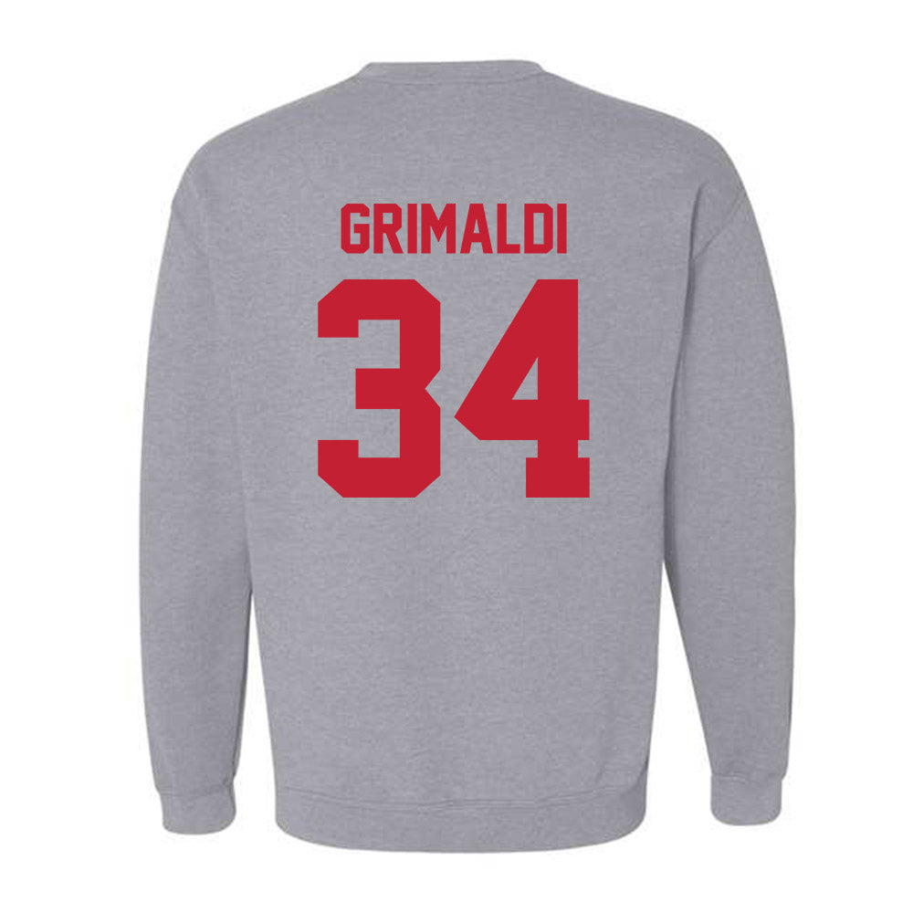 Ferris State - NCAA Men's Ice Hockey : Nick Grimaldi - Classic Shersey Crewneck Sweatshirt-1