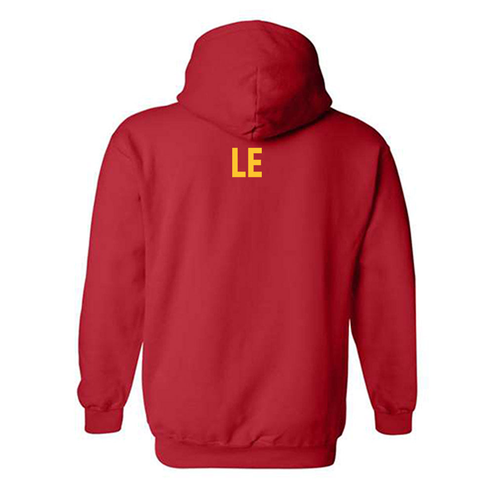 Ferris State - NCAA Women's Track & Field : Alexis Le - Classic Shersey Hooded Sweatshirt-1