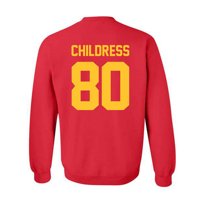 Ferris State - NCAA Football : Braeden Childress - Classic Shersey Crewneck Sweatshirt-1