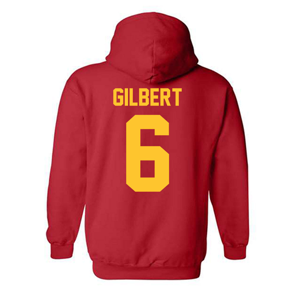 Ferris State - NCAA Football : James Gilbert - Classic Shersey Hooded Sweatshirt