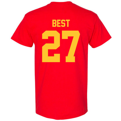 Ferris State - NCAA Men's Ice Hockey : Gavin Best - Classic Shersey T-Shirt-1