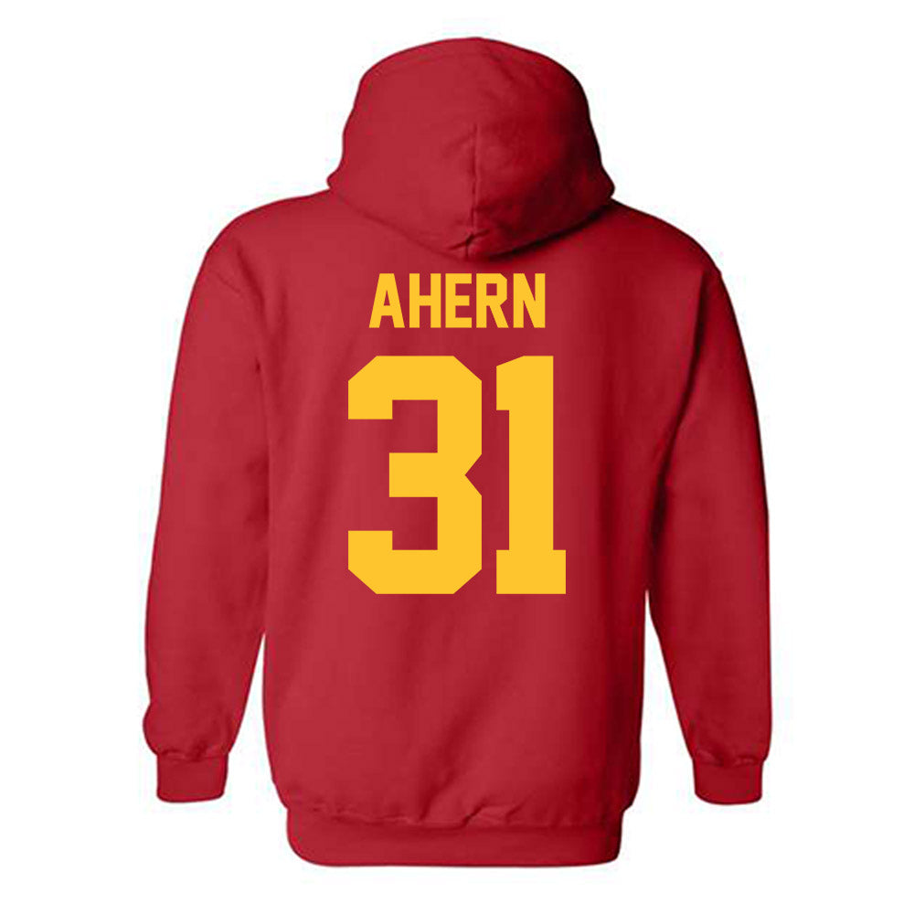 Ferris State - NCAA Football : Ryan Ahern - Classic Shersey Hooded Sweatshirt-1