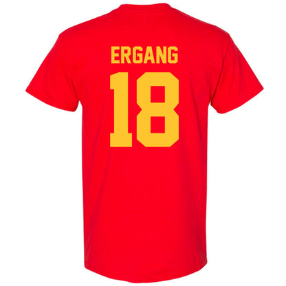 Ferris State - NCAA Men's Ice Hockey : Kaleb Ergang - Classic Shersey T-Shirt-1