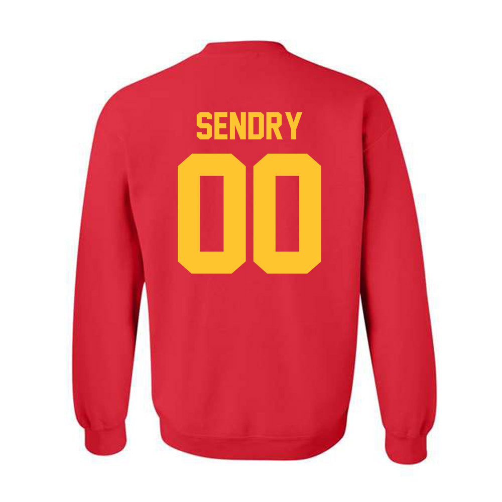 Ferris State - NCAA Football : Caseton Sendry - Classic Shersey Crewneck Sweatshirt-1