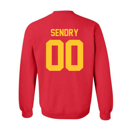 Ferris State - NCAA Football : Caseton Sendry - Classic Shersey Crewneck Sweatshirt-1