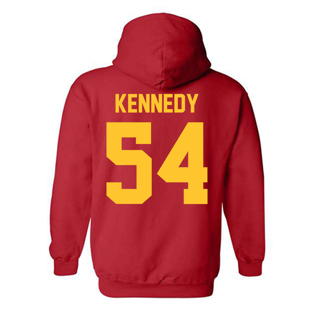 Ferris State - NCAA Football : Jshawn Kennedy - Classic Shersey Hooded Sweatshirt-1