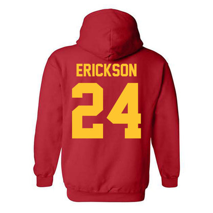 Ferris State - NCAA Women's Basketball : Claire Erickson - Classic Shersey Hooded Sweatshirt