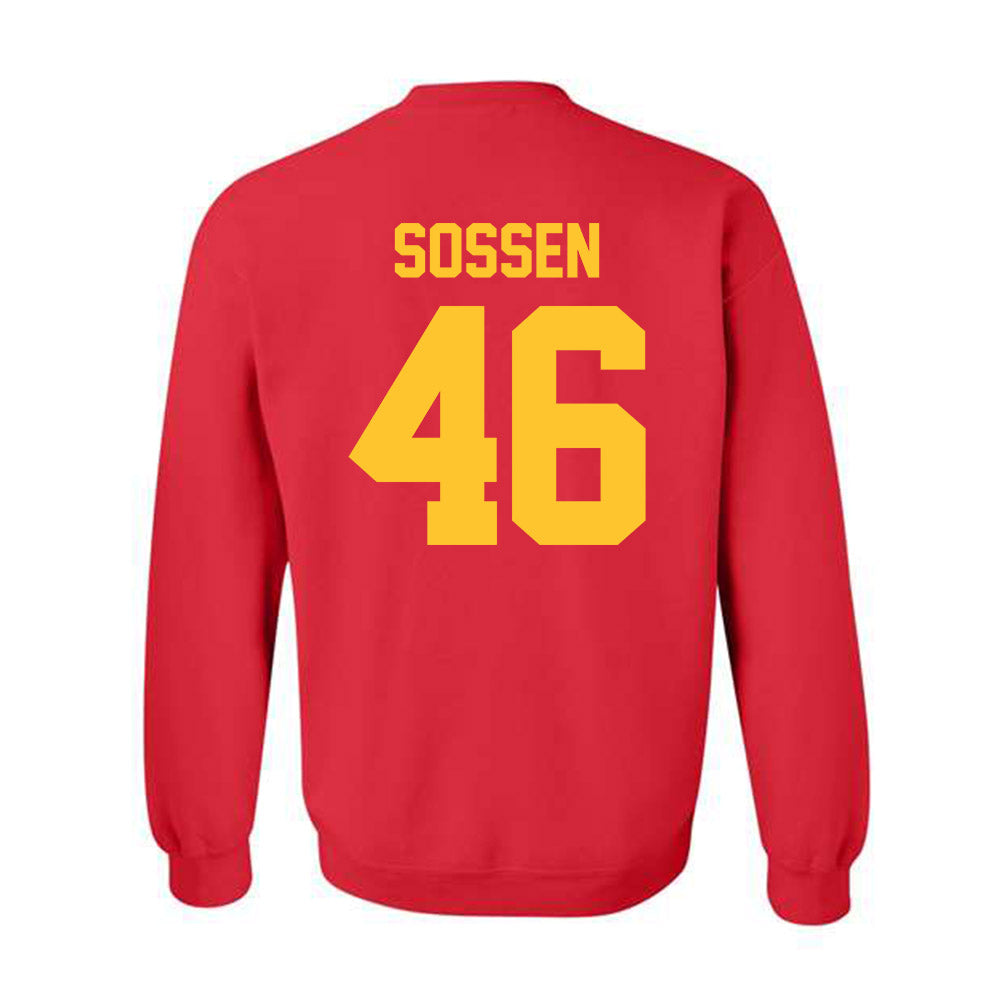 Ferris State - NCAA Football : Ethan Sossen - Classic Shersey Crewneck Sweatshirt