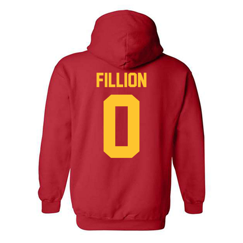 Ferris State - NCAA Women's Soccer : Morgan Fillion - Classic Shersey Hooded Sweatshirt-1