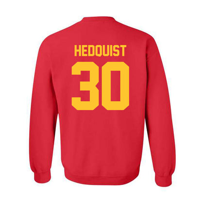 Ferris State - NCAA Men's Ice Hockey : Hobie Hedquist - Classic Shersey Crewneck Sweatshirt-1