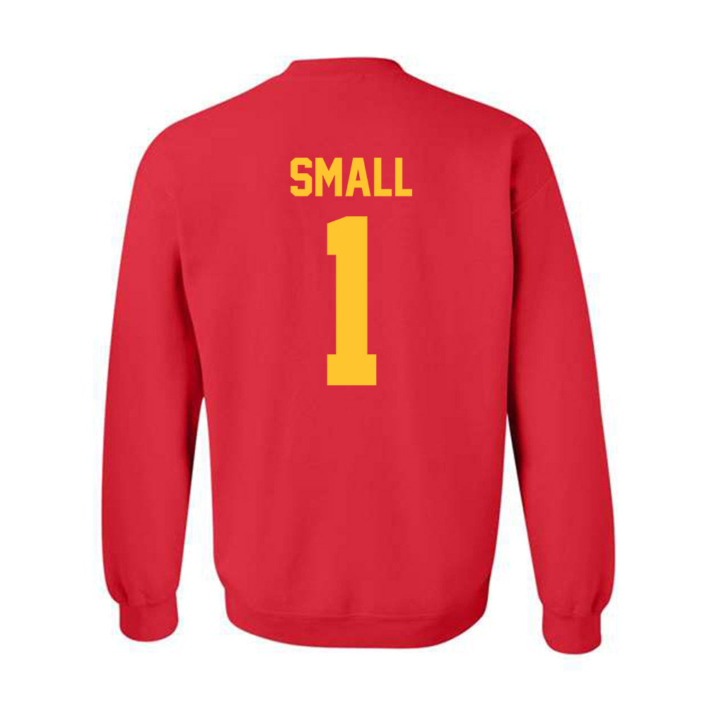 Ferris State - NCAA Football : Deion Small - Classic Shersey Crewneck Sweatshirt-1