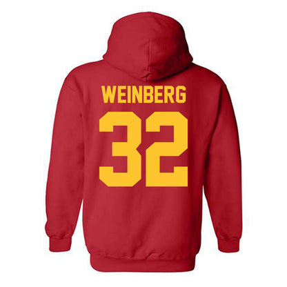 Ferris State - NCAA Softball : KILEY WEINBERG - Classic Shersey Hooded Sweatshirt-1
