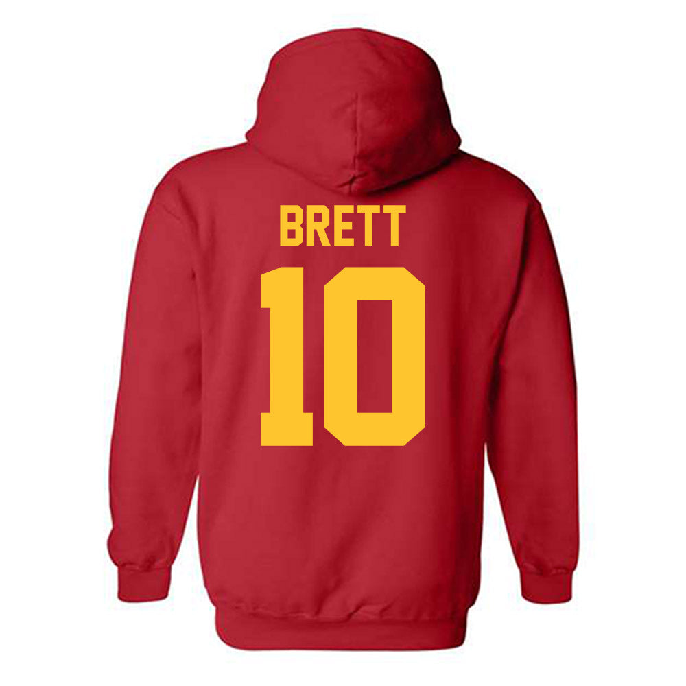 Ferris State - NCAA Football : Taariik Brett - Classic Shersey Hooded Sweatshirt