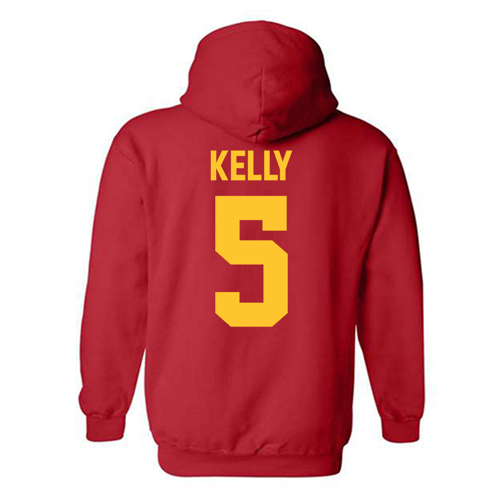 Ferris State - NCAA Women's Volleyball : Dylann Kelly - Classic Shersey Hooded Sweatshirt-1