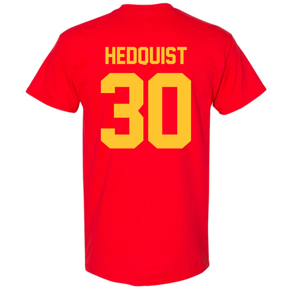 Ferris State - NCAA Men's Ice Hockey : Hobie Hedquist - Classic Shersey T-Shirt-1