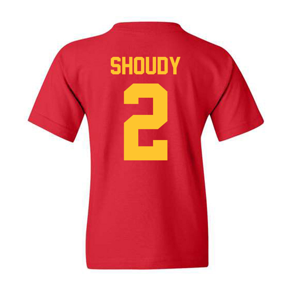 Ferris State - NCAA Men's Ice Hockey : Travis Shoudy - Classic Shersey Youth T-Shirt