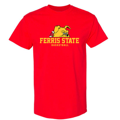 Ferris State - NCAA Men's Basketball : Jorden Brooks - Classic Shersey T-Shirt-0