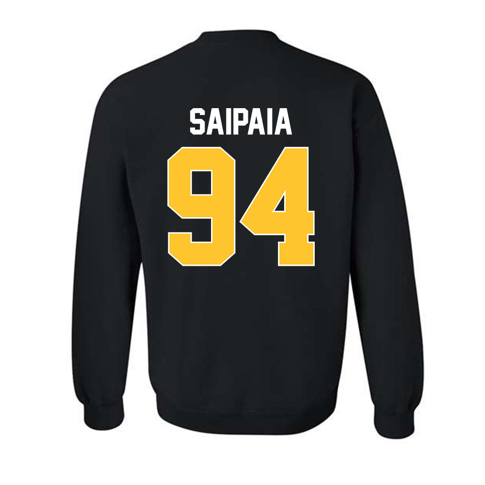 Ferris State - NCAA Football : Sio Saipaia - Classic Shersey Crewneck Sweatshirt-1