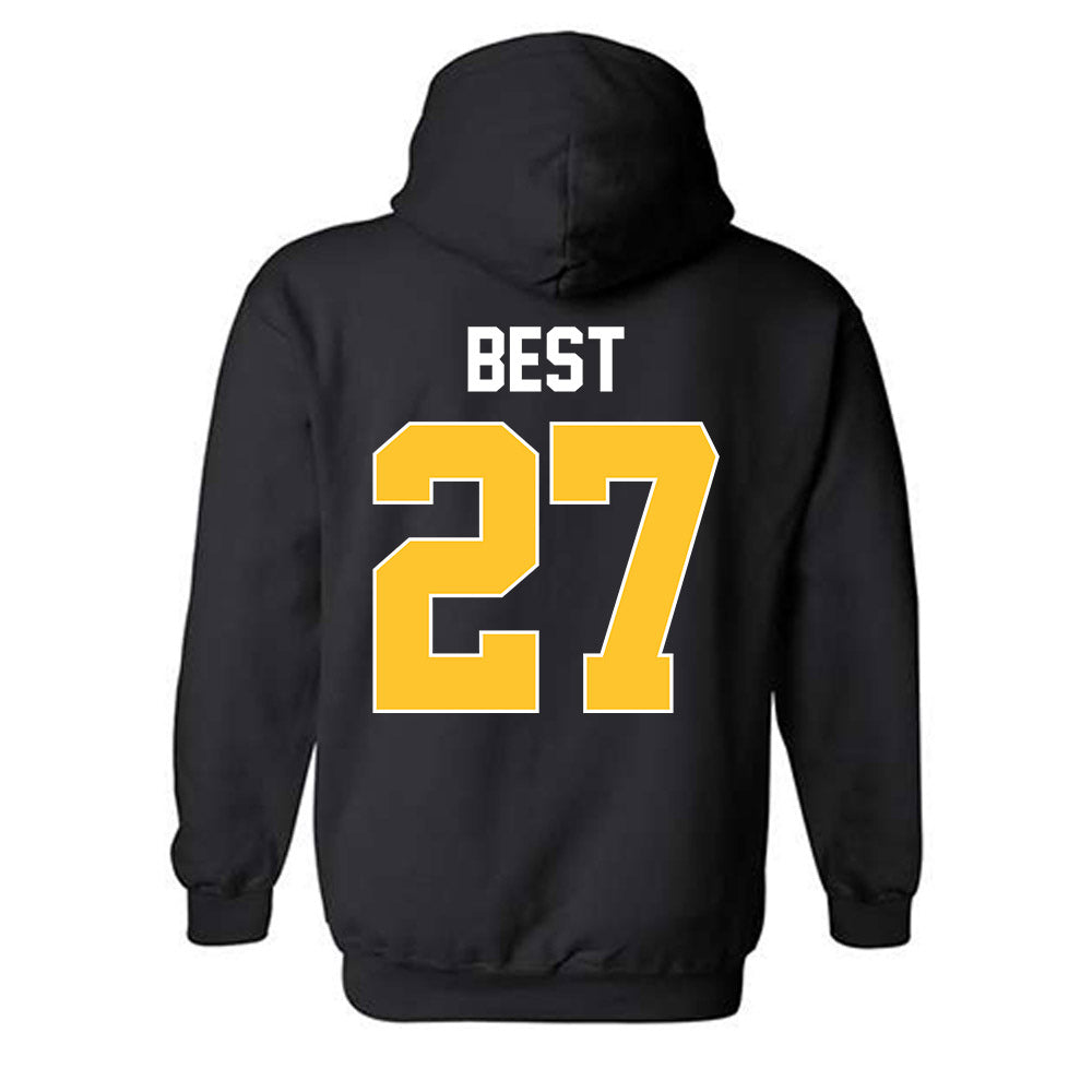 Ferris State - NCAA Men's Ice Hockey : Gavin Best - Classic Shersey Hooded Sweatshirt-1