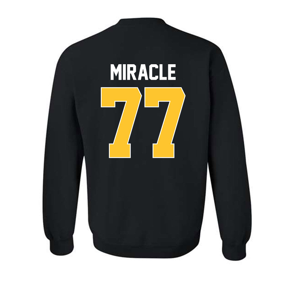 Ferris State - NCAA Football : Travis Miracle - Classic Shersey Crewneck Sweatshirt-1