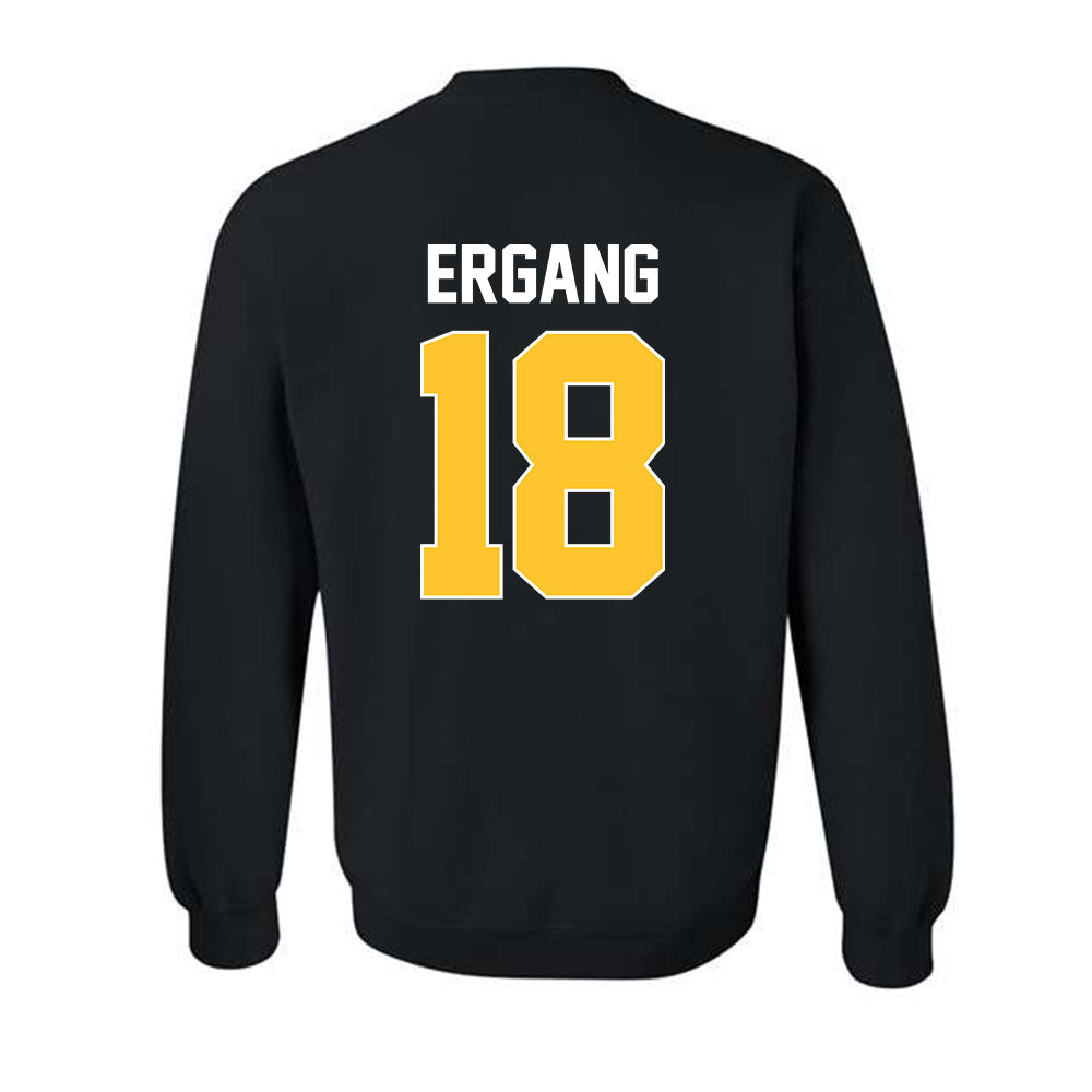 Ferris State - NCAA Men's Ice Hockey : Kaleb Ergang - Classic Shersey Crewneck Sweatshirt-1