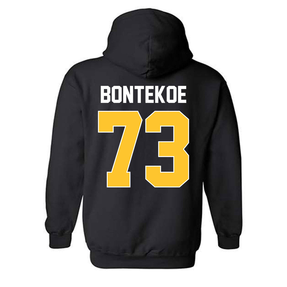 Ferris State - NCAA Football : Mack Bontekoe - Classic Shersey Hooded Sweatshirt-1