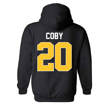 Ferris State - NCAA Football : James Coby - Classic Shersey Hooded Sweatshirt-1