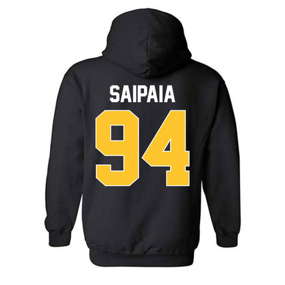 Ferris State - NCAA Football : Sio Saipaia - Classic Shersey Hooded Sweatshirt-1