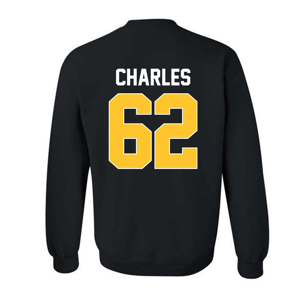 Ferris State - NCAA Football : Martaz Charles - Classic Shersey Crewneck Sweatshirt-1