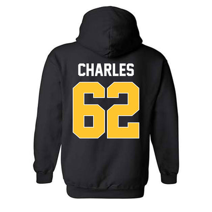 Ferris State - NCAA Football : Martaz Charles - Classic Shersey Hooded Sweatshirt-1