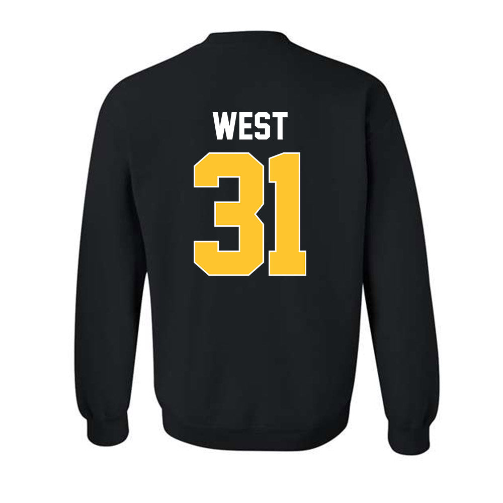 Ferris State - NCAA Men's Ice Hockey : Noah West - Classic Shersey Crewneck Sweatshirt