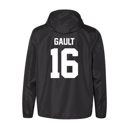 Ferris State - NCAA Men's Ice Hockey : Caiden Gault - Windbreaker-1